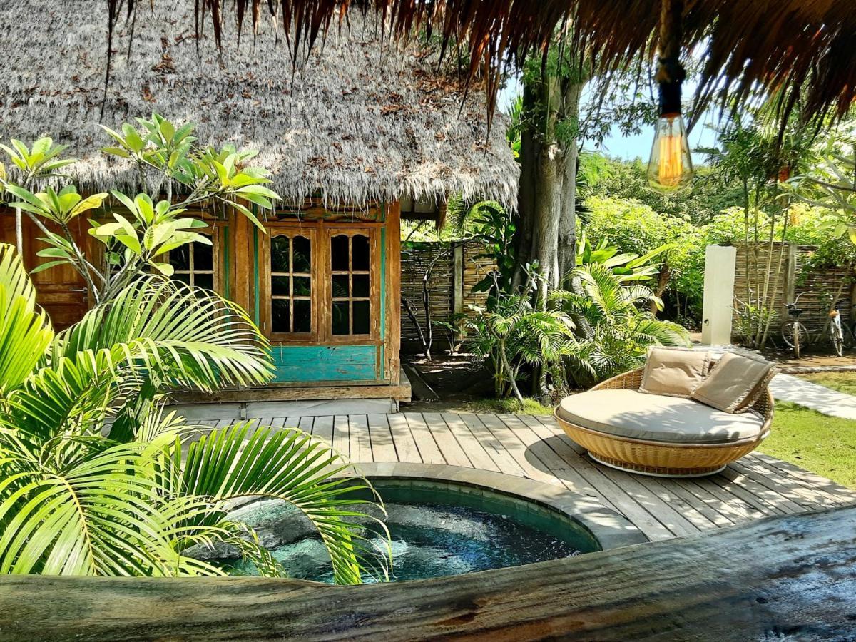 Musa Bintang Villas And Bungalows Gili Air Buitenkant foto