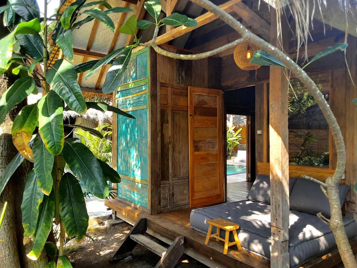 Musa Bintang Villas And Bungalows Gili Air Buitenkant foto