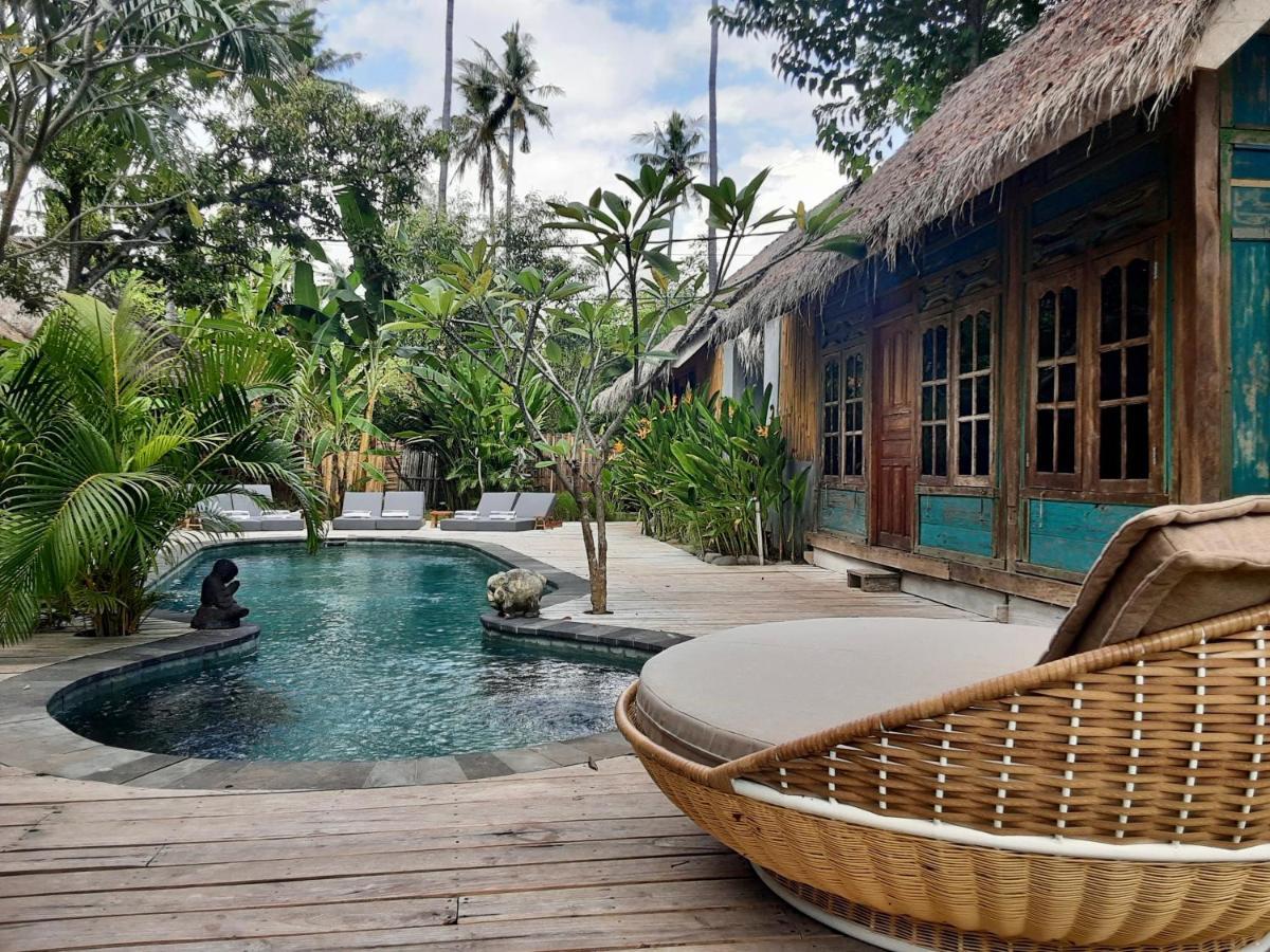 Musa Bintang Villas And Bungalows Gili Air Buitenkant foto