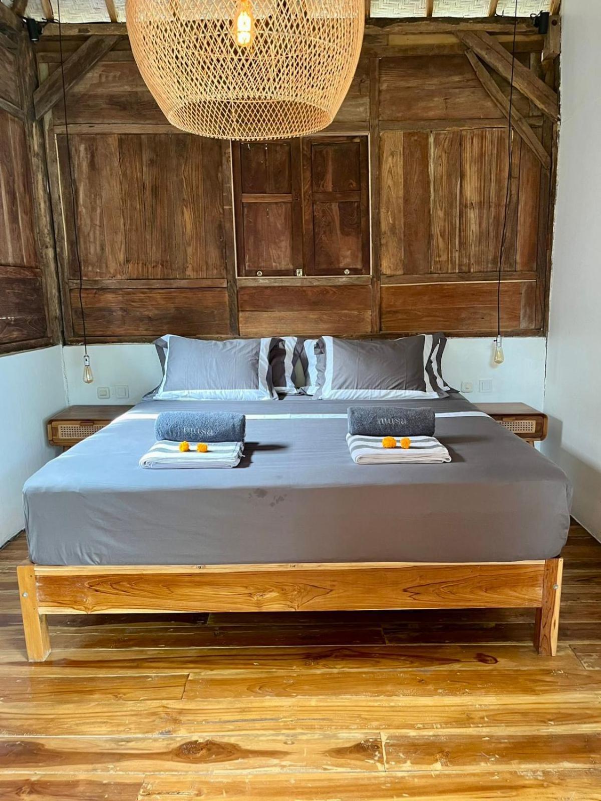 Musa Bintang Villas And Bungalows Gili Air Buitenkant foto