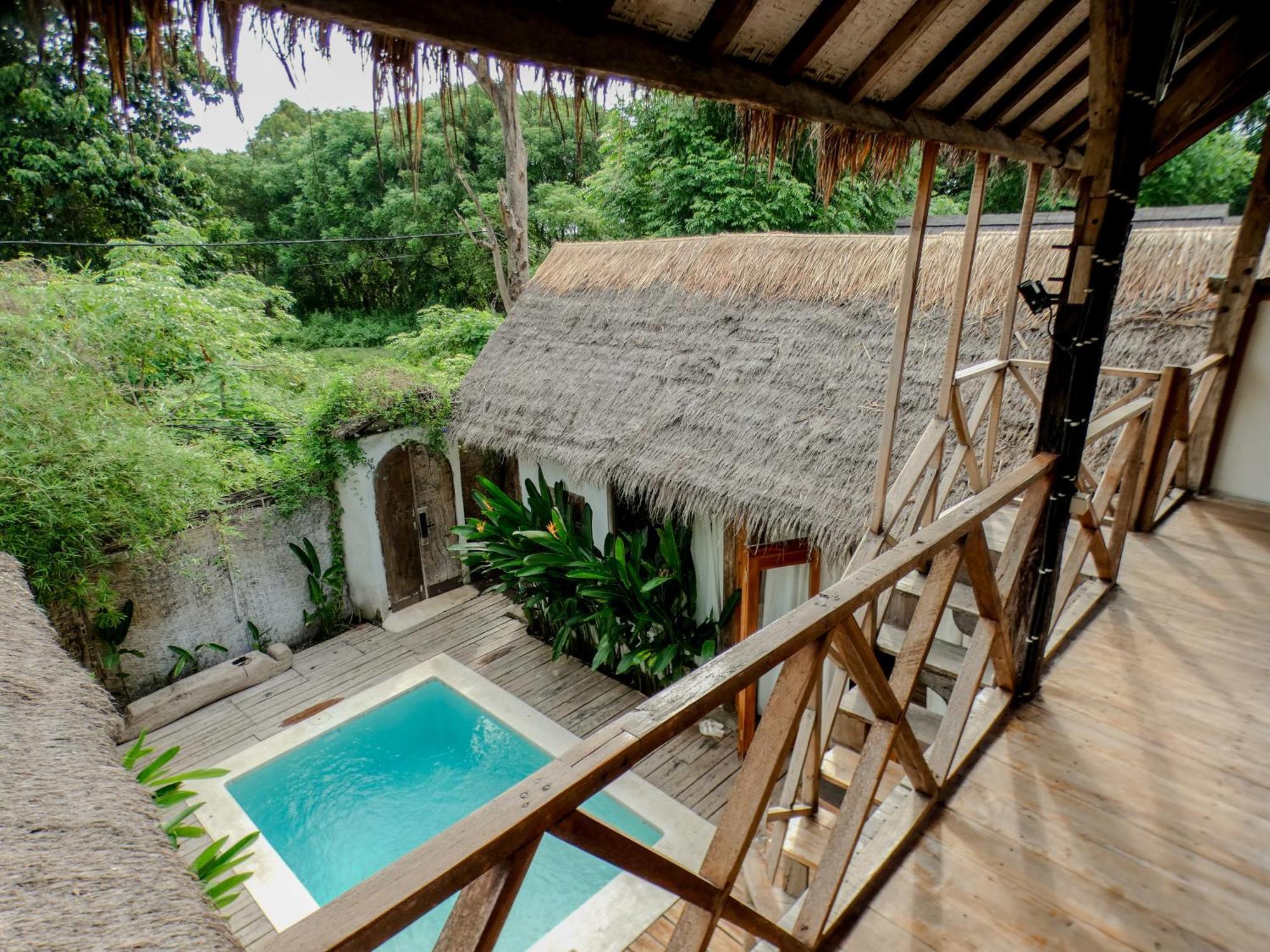 Musa Bintang Villas And Bungalows Gili Air Buitenkant foto